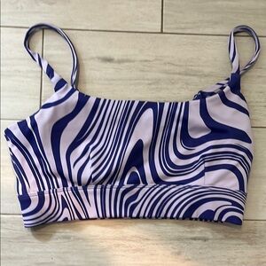 Purple Swirl Athletic Top